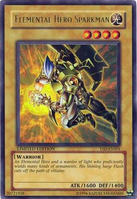 HÉROE Elemental Sparkman [YSD-ENS01] Ultra Rara