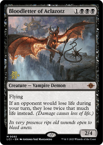 Bloodletter of Aclazotz [Cartas de Presentación de Las Cavernas Perdidas de Ixalan]
