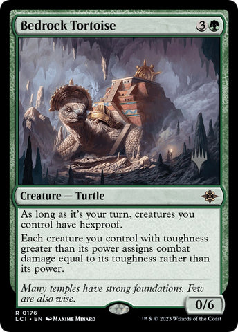 Tortuga de Bedrock (Paquete promocional) [Promos de Las cavernas perdidas de Ixalan]
