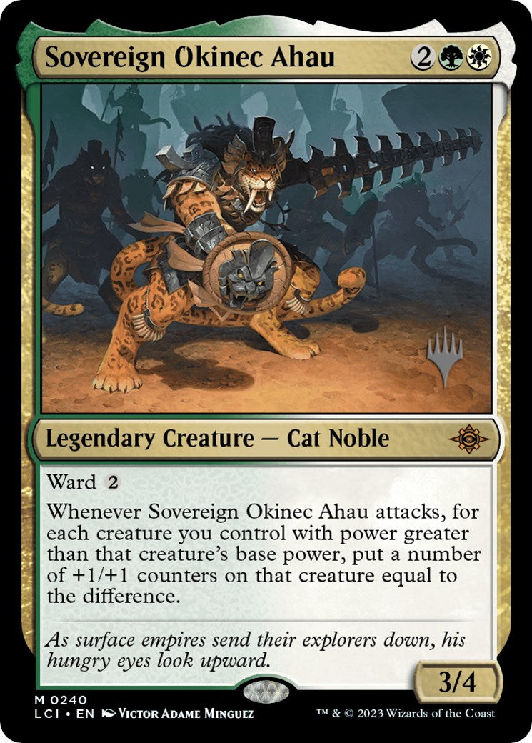 Okinèk Ahau Souveraine (Pack promo) [Promos Les cavernes perdues d'Ixalan]
