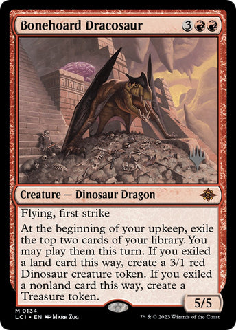 Dracosaure de l'ossuaire (Pack promo) [Promos Les Cavernes oubliées d'Ixalan]