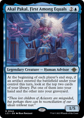 Akal Pakal, primera entre iguales (paquete promocional) [Promocionales de Las cavernas perdidas de Ixalan]