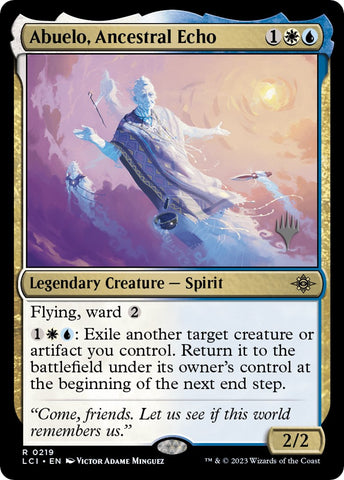 Abuelo, Écho ancestral (Pack promo) [Promos Les Cavernes Oubliées d'Ixalan]