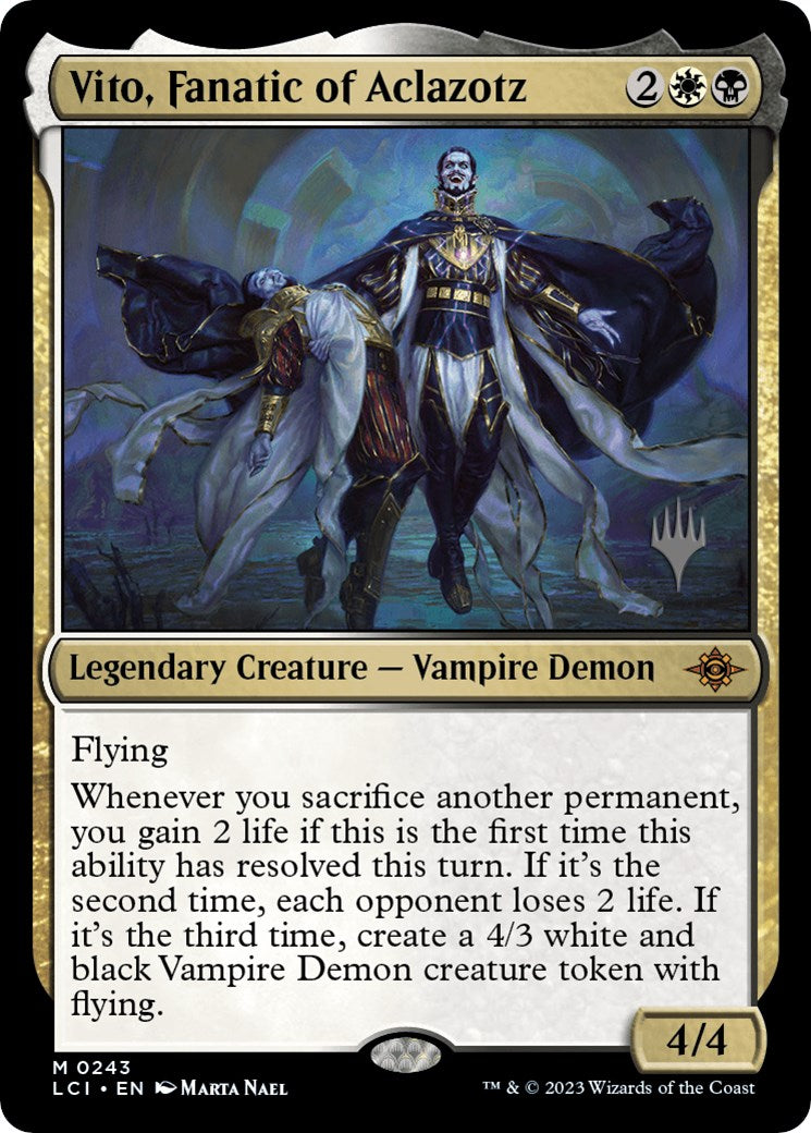 Vito, fanatique d'Aclazotz (Pack promo) [Promos Les Cavernes Oubliées d'Ixalan]