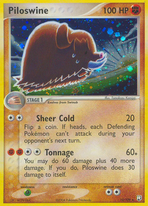 Marcacrin (13/109) [EX: Retour de la Team Rocket]