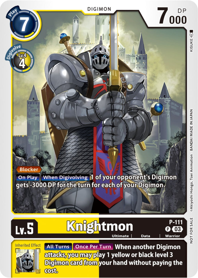 Knightmon [P-111] (3rd Anniversary Survey Pack) [Cartas promocionales]