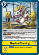 Entrenamiento físico [P-105] (Topper de caja Blast Ace) [Cartas promocionales]