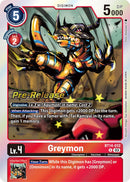 Greymon [BT14-012] [Cartas de Preestreno de Blast Ace]
