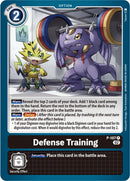 Entrenamiento de Defensa [P-107] (Topper de caja Blast Ace) [Cartas promocionales]