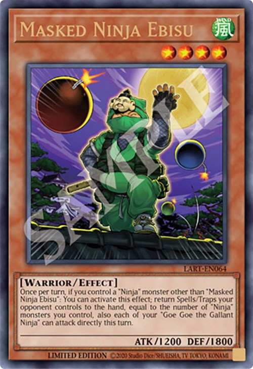 Ninja masqué Ebisu [LART-EN064] Ultra Rare