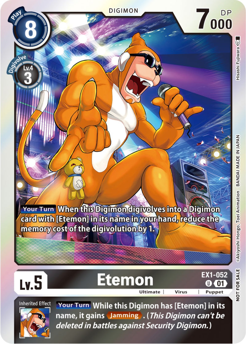 Etemon [EX1-052] (Blast Ace Double Pack Set) [Colección Clásica]
