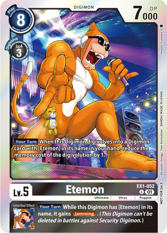 Etemon [EX1-052] (Blast Ace Double Pack Set) [Colección Clásica]