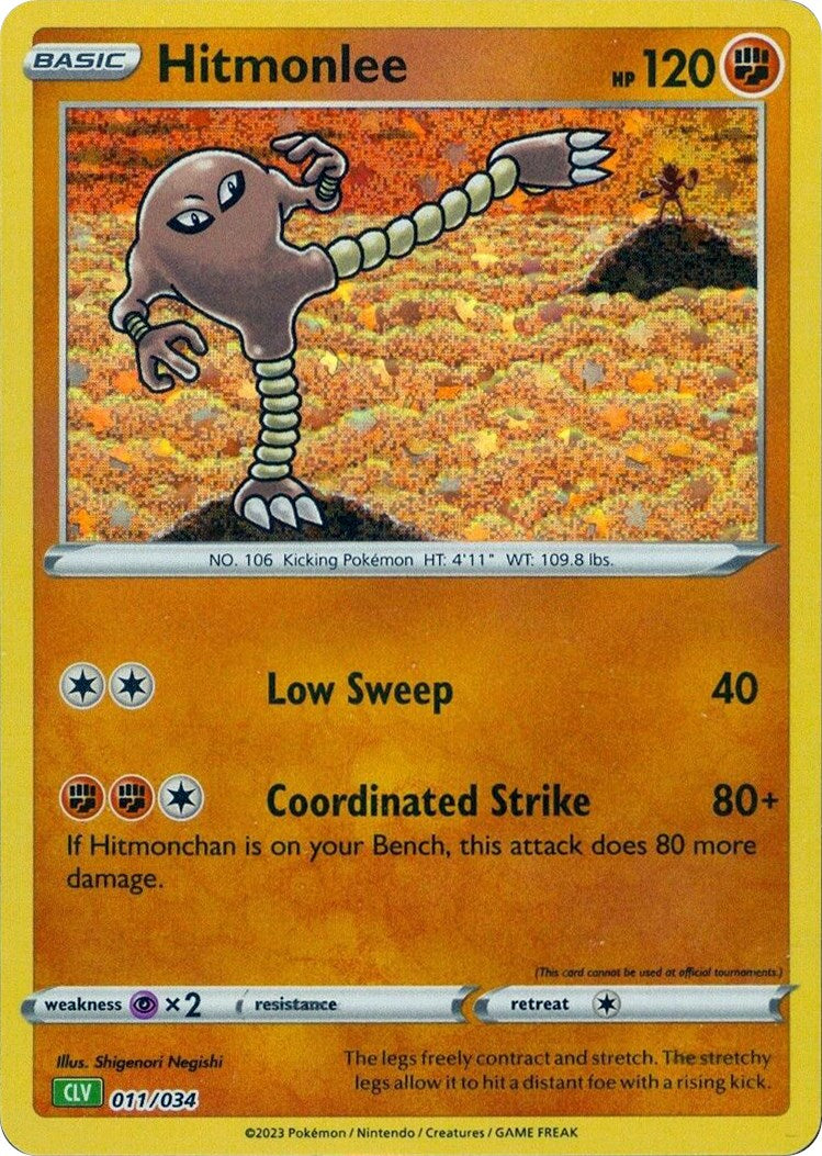 Hitmonlee [Juego de Cartas Coleccionables Clásico]
