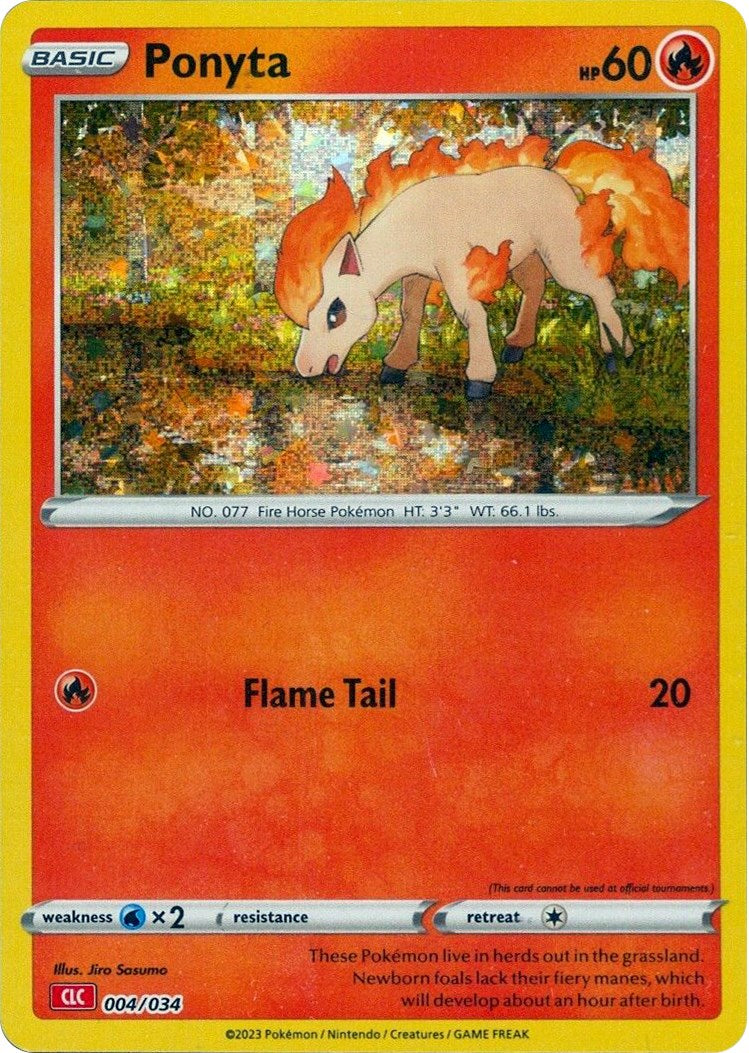 Ponyta [Juego de Cartas Coleccionables Clásico]