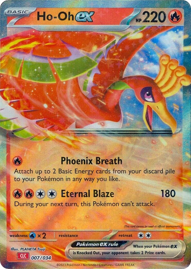 Ho-Oh ex [Juego de Cartas Coleccionables Clásico]