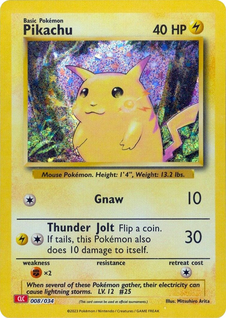 Pikachu [Juego de Cartas Coleccionables Clásico]