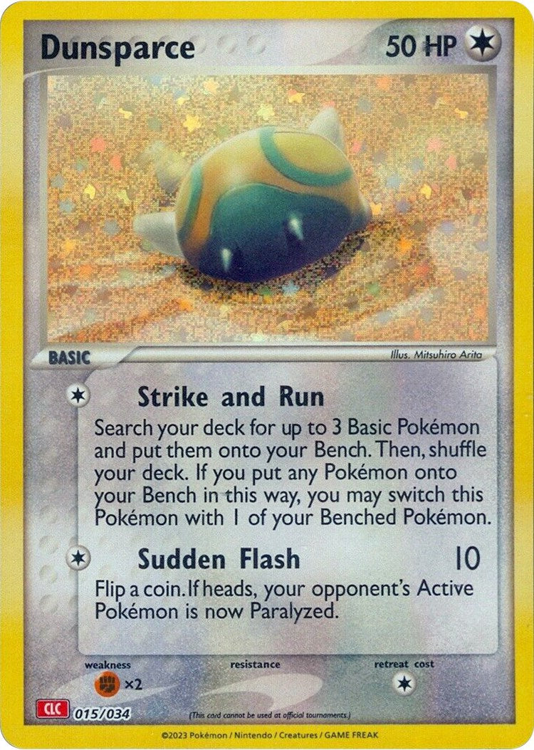 Dunsparce [Juego de Cartas Coleccionables Clásico]