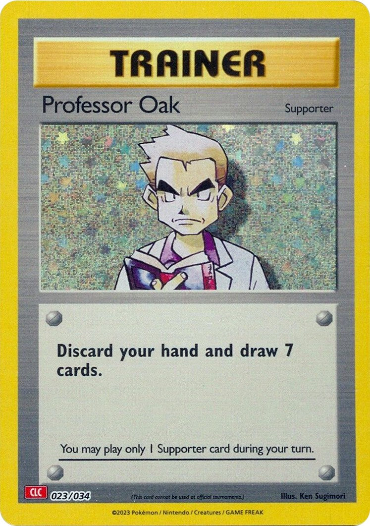 Profesor Oak (CLC) [Juego de Cartas Coleccionables Clásico]