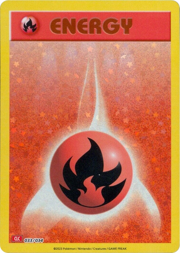 Energía Básica de Fuego [Juego de Cartas Coleccionables Clásico]