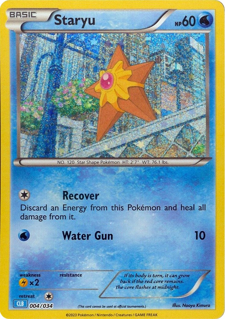 Staryu [Juego de Cartas Coleccionables Clásico]