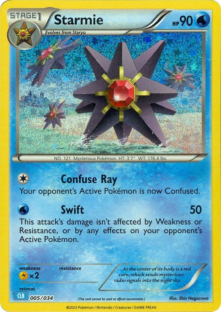 Starmie [Juego de Cartas Coleccionables Clásico]