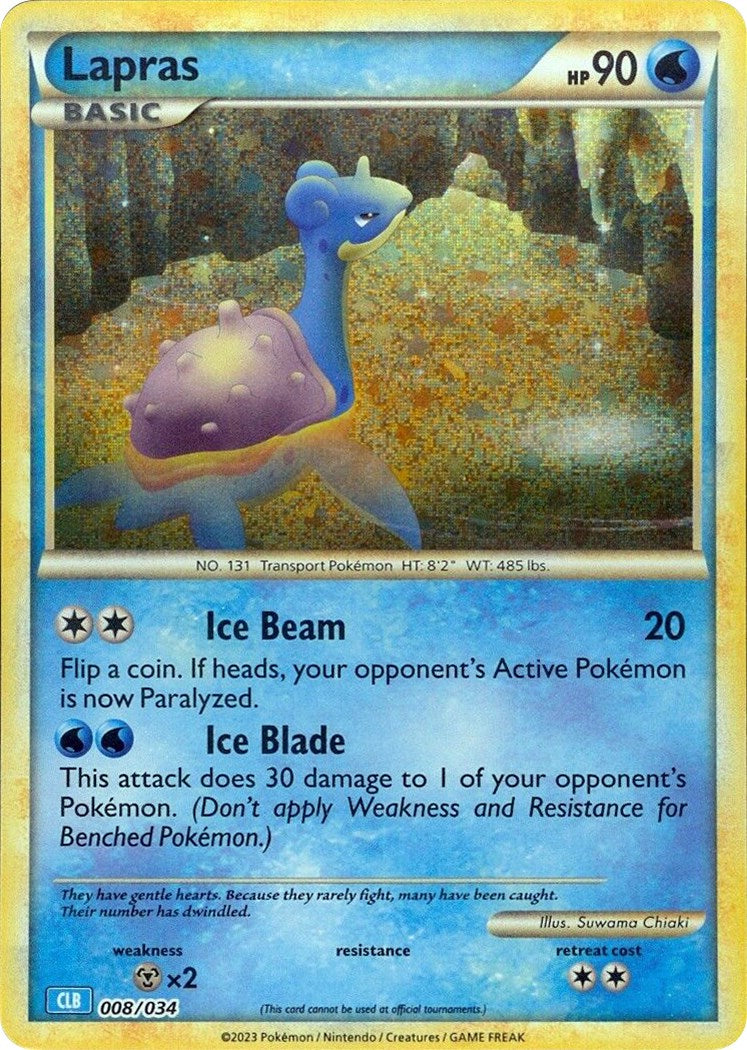 Lapras [Juego de Cartas Coleccionables Clásico]