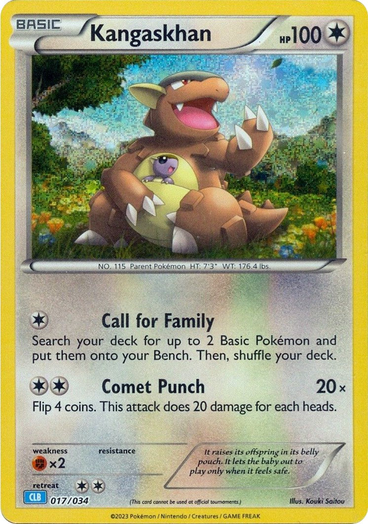 Kangaskhan [Juego de Cartas Coleccionables Clásico]