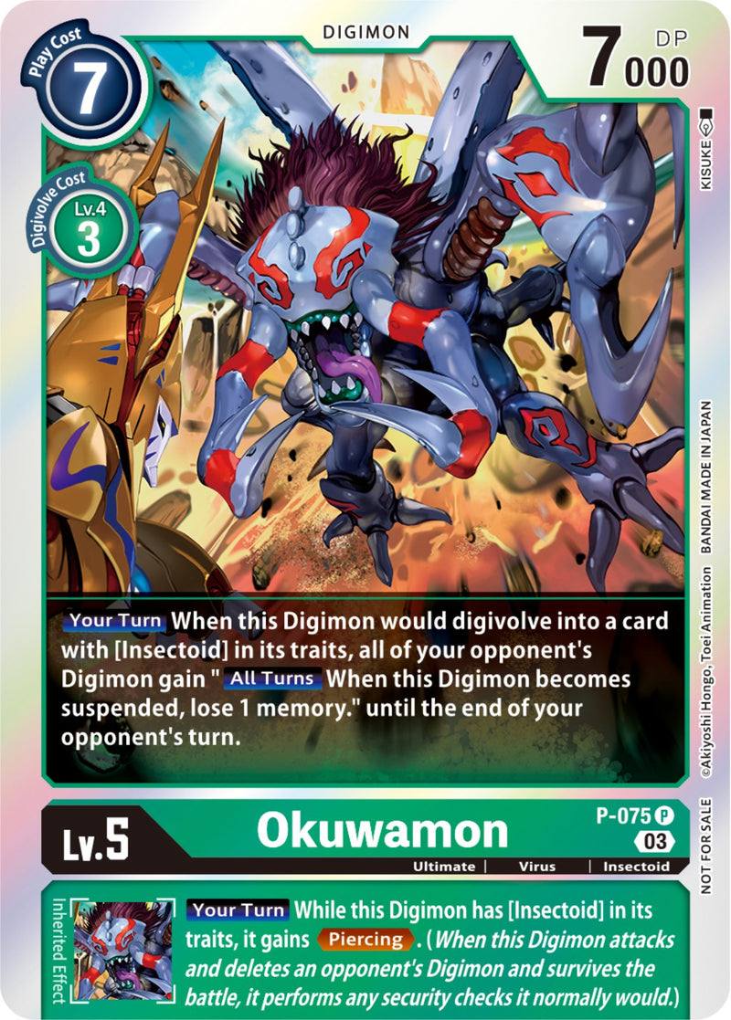 Okuwamon [P-075] (Winner Pack -Blast Ace-) [Cartas Promocionales]
