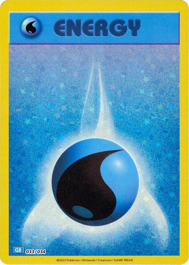 Energía básica de agua [Juego de Cartas Coleccionables Clásico]