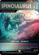 Spinosaurus - Alpha Régisaure (Feuille arc-en-ciel) [Série de la Ruelle secrète]