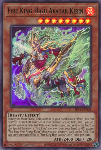 Roi Véritable Grand Avatar Kirin [SR14-FR002] Ultra Rare