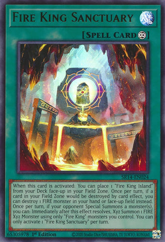Santuario del Rey del Fuego [SR14-SP024] Ultra Rara