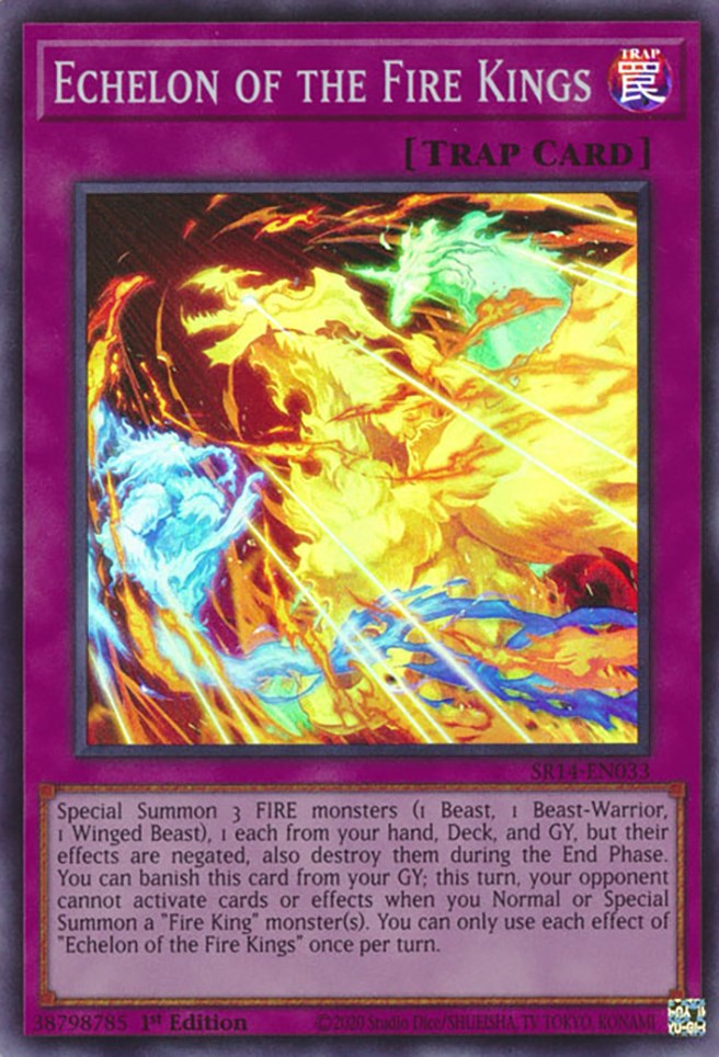 Échelon des Rois de Feu [SR14-FR033] Super Rare