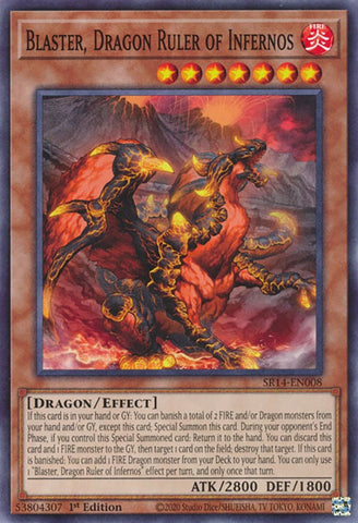 Blaster, Gobernante Dragón de los Infiernos [SR14-EN008] Común