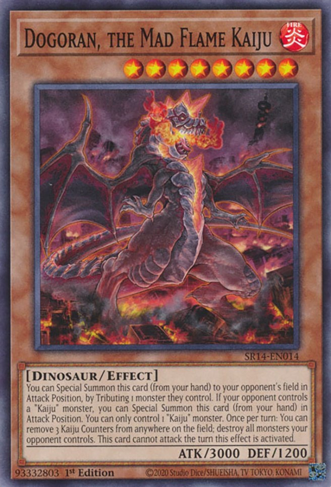 Dogoran, le Kaiju à la Flamme Folle [SR14-FR014] Commune