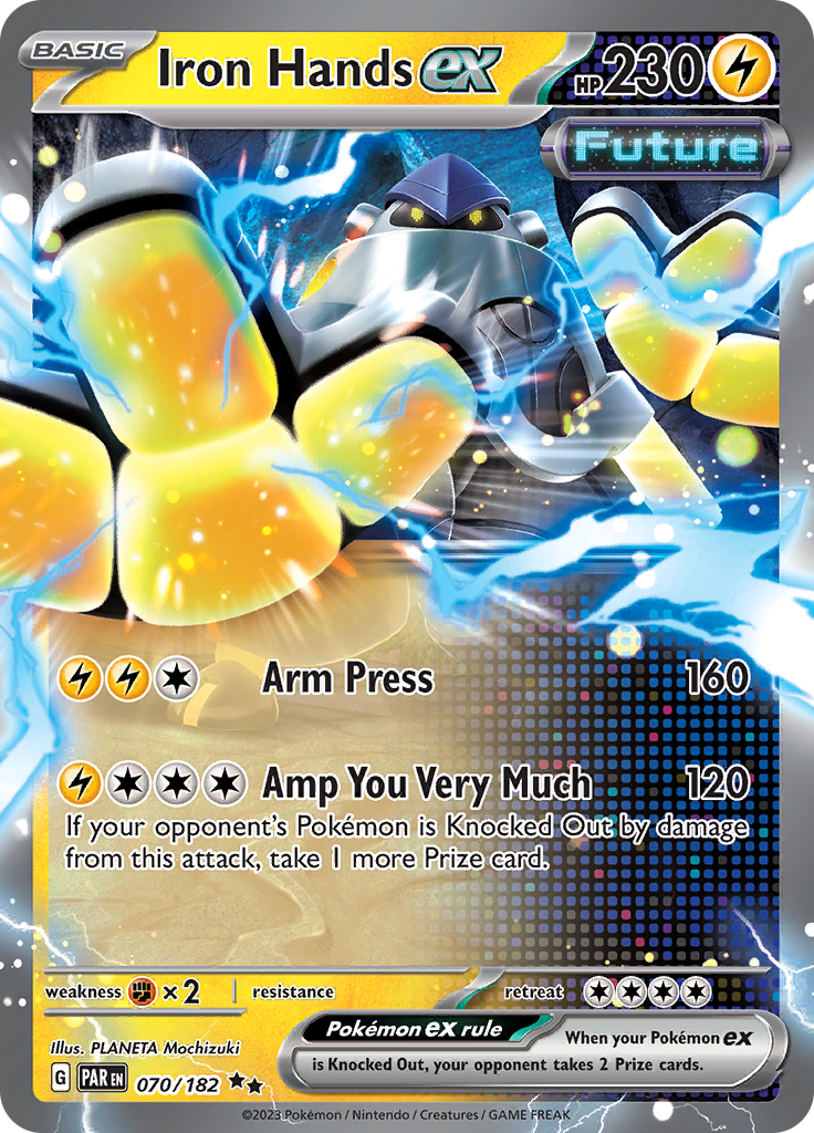 Iron Hands ex (070/182) [Écarlate et Violet : Faille Paradoxe]
