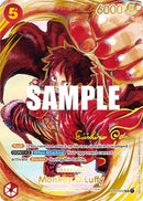 Monkey.D.Luffy (Arte Alternativo) (Firma Estampada en Oro) [Mazo de Inicio: Los Piratas de Sombrero de Paja]