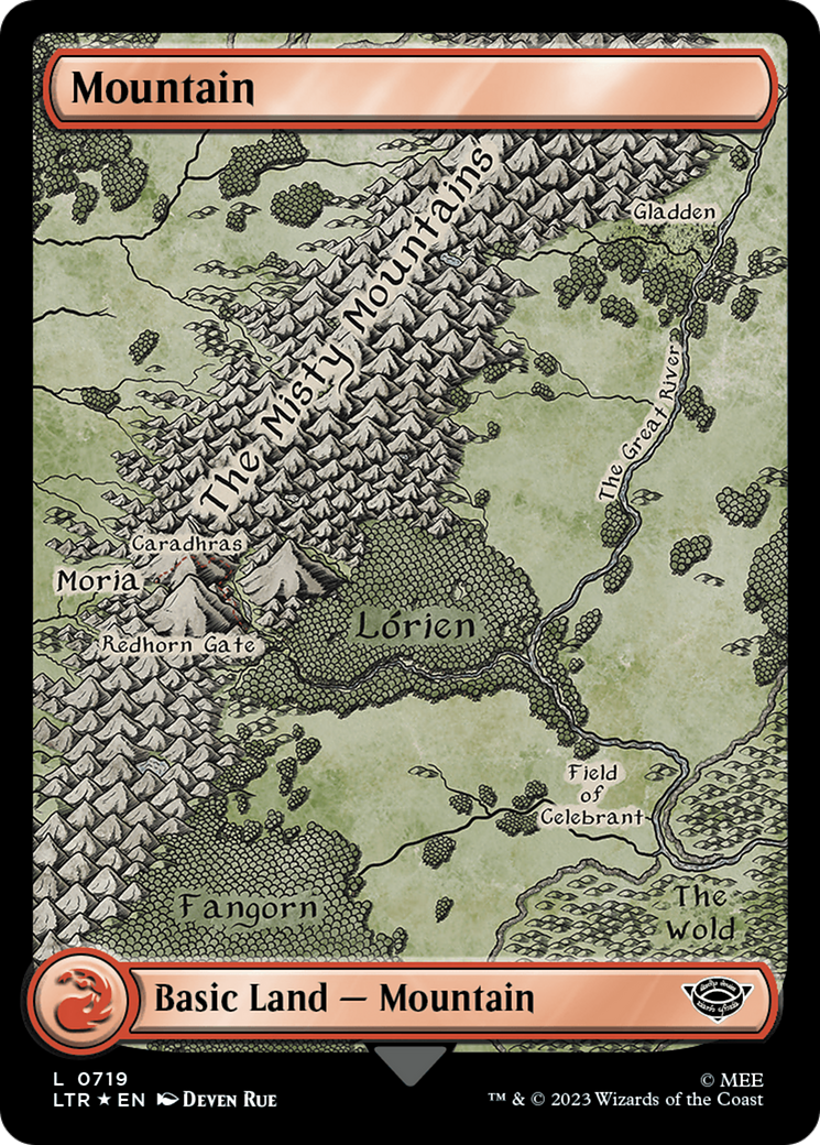 Montagne (719) (Feuillement) [Le Seigneur des Anneaux : Histoires de la Terre du Milieu]