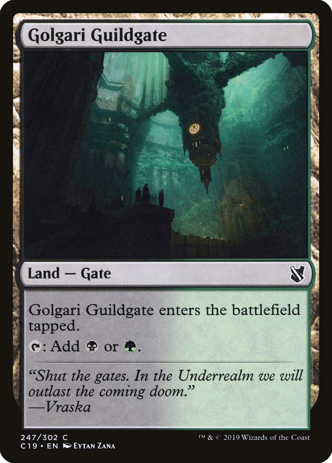 Porte de guilde de Golgari [Commander 2019]