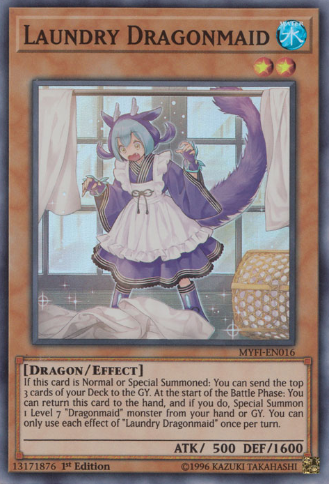 Laundry Dragonmaid [MYFI-EN016] Super Rara