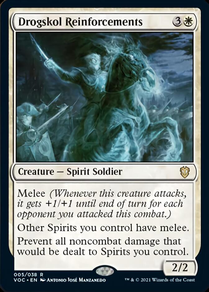 Refuerzos de Drogskol [Innistrad: Voto Carmesí Commander]