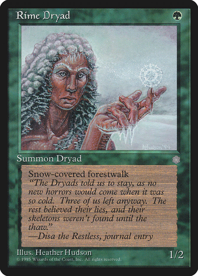 Dryade du givre [Ère glaciaire]
