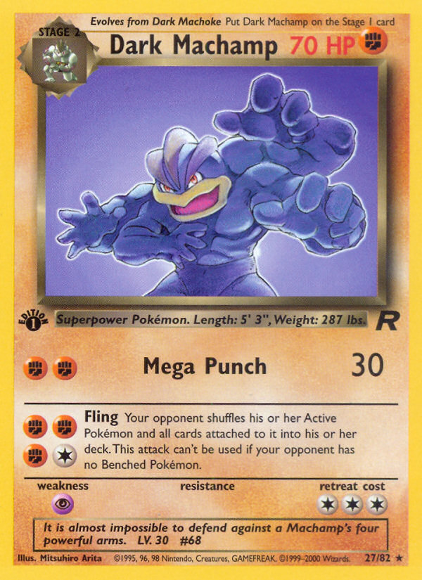 Mackogneur Obscur (27/82) [Team Rocket Édition 1]