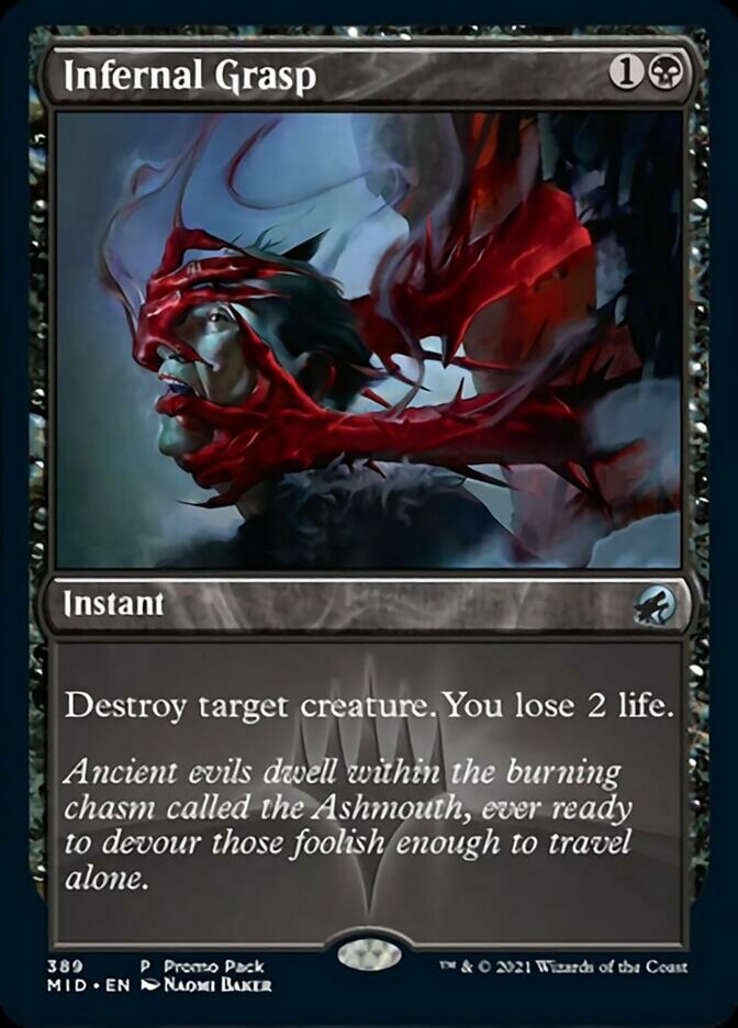 Étreinte infernale (Pack promo) [Innistrad: Chasse de minuit promos]