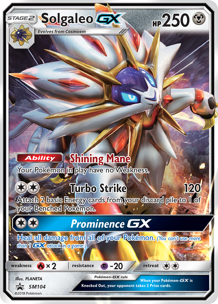 Solgaleo-GX (SLP-SLP104) [Soleil et Lune : Promos Étoile Noire]
