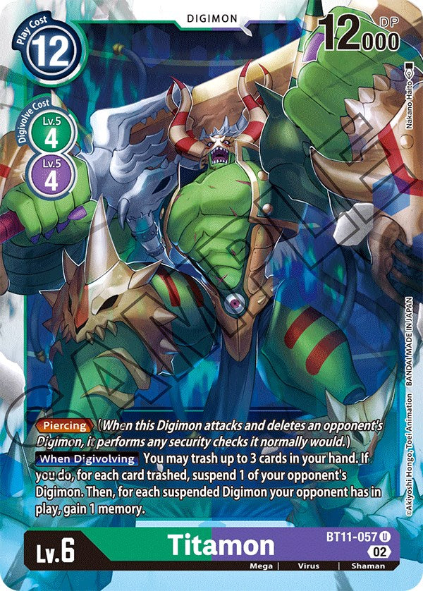 Titamon [BT11-057] [Fase Dimensional]