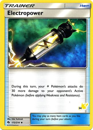 Électrocharge (172/214) (Tampon Pikachu n°34) [Académie de Combat 2020]