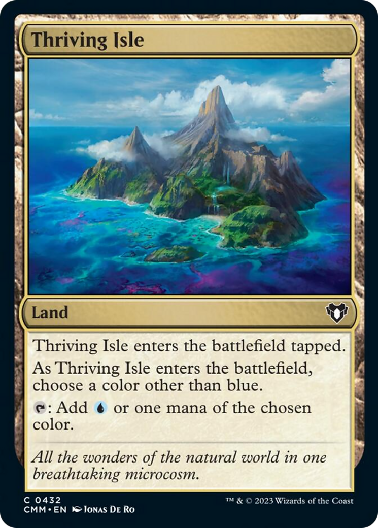 Île florissante [Commander Masters]