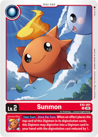 Sunmon [EX5-001] [Coliseo Animal]