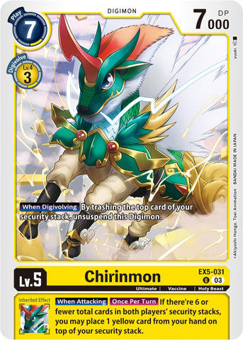 Chirinmon [EX5-031] [Coliseo Animal]